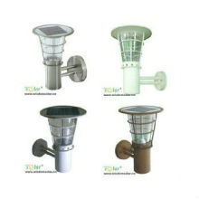 Nice solar lighting CE Double burner solar-LED pillar lighting (JR-2602)